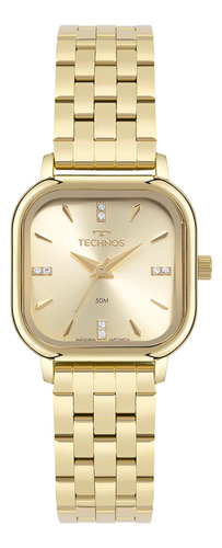 Relógio Technos Feminino Mini Dourado - Gl32bb/1d