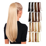 Colas Ponytail Lacias Opacas Extensión Premium Italiano 80cm