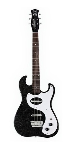 Danelectro D63gtrblkspk Guitarra Dano 63 Negro Sparkle