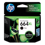 Cartucho Hp 664xl Preto Original (f6v31ab) Para Hp Deskjet