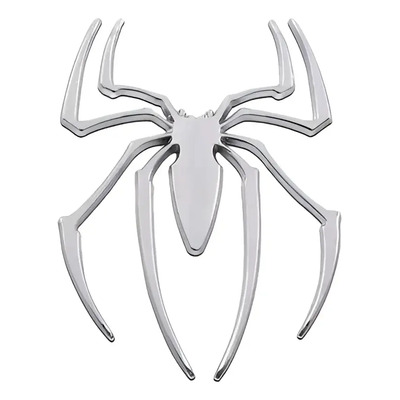 Calcomania Araña Para Auto Moto Sticker De Metal Colores