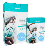 Kit C/ Capa Antiácaro Colchão Solteiro Pvc Alergoshop + Trav