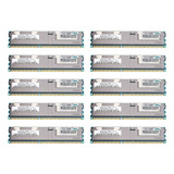 10 Unidades De Memoria Ram Pc3-8500r Ddr3 1066 Mhz Cl7 240 P