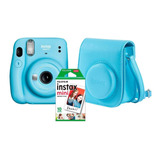 Kit Camera Instax Mini 11 Bolsa S. Azul