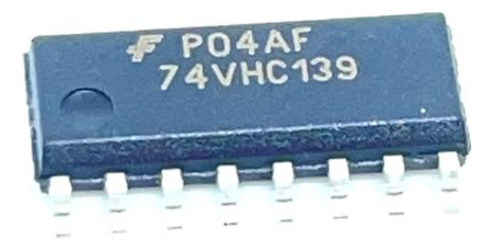 Kit 05 Peças - Ci Smd Soic-16 74vhc139 | 74vhc139m Fairchild