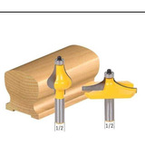 Set De 2 Brocas De Router Para Pasamanos Y Bordes De Mesa  