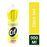 Cif Clorogel Limpiador Y Desinfectante Limón 900ml