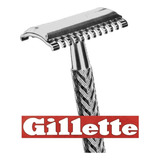 Gillette Aparelho De Barbear Antigo Francês Sem Uso Novo!