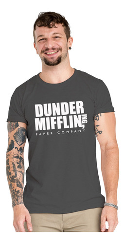 Polera The Office Dunder Mifflin Algodón Orgánico Se22