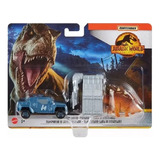 Juego De Camiones Dinosaurios Matchbox Jurassic World