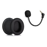 Almohadillas Tela + Mic Para Hyperx Cloud Flight / Flight S