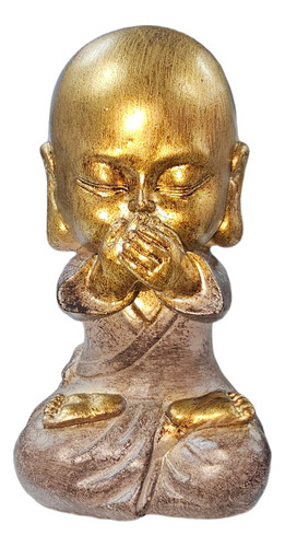 Mini Buda Dorado Tailandes Color Dorado Color Modelo C