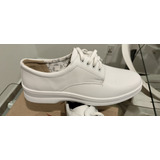 Zapato Blanco, Flexi (cómodo) No.5 Para Dama