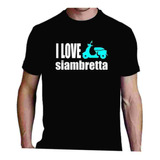 Remera Motociclismo Clasic Siambretta Siambreta Moto 50% M