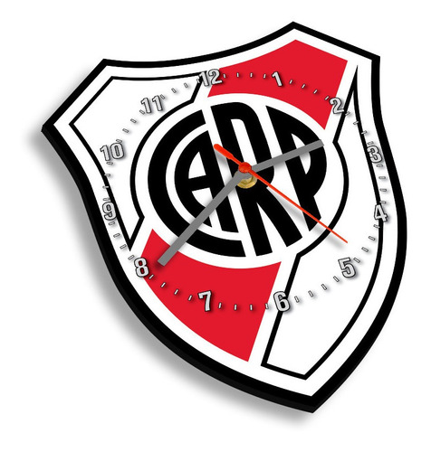 Reloj De Pared River Plate Millonarios Carp Escudo Futbol