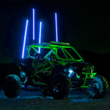 Antena Led Luminosa Utv Cuatri Off Road 120cm 12v Flexible