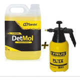 Shampoo 5l Lava Moto Off Road Detmol Sandet + Pulverizador *