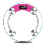 Balanza Digital Body Scale Kanji 2003a Hasta 180kg Apto Baño Color Rosa