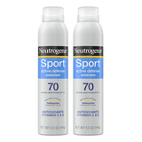 Kit 2 Protetor Solar Neutrogena Sport Active Defense Spf 70