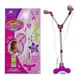 Microfono Karaoque Mp3 Color Rosa