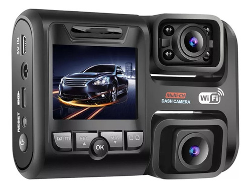 Câmera De Carro Veicular Dashcam D30h Gps Wifi Video Taxi