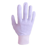 Luva Kit 3 Prs  Branca Algodão Alergia Mão Antiestática 
