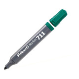 Marcador Pelikan 711 Fibron Permanente Punta Redonda Verde