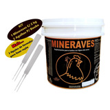 Suplemento Galinha Pintinho Mineraves 2kg E 2 Agulhas Bouba