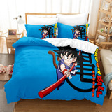 Juego De Cama Infantil Con Funda De Edredón Anime Dragon