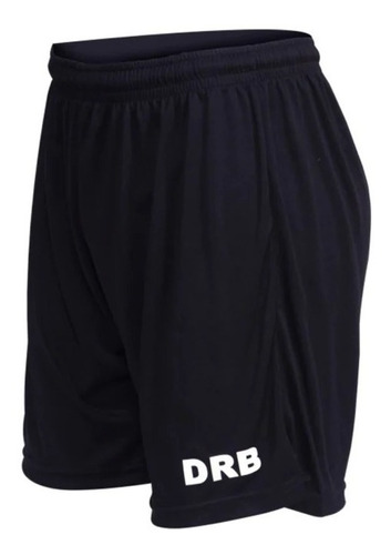 Short Drb Liso Futbol Entrenamiento Gym Deportivo