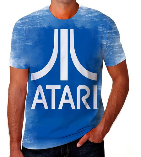 Camiseta Camisa Atari Game Jogo Antigo Sucesso Em Alta 02