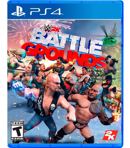 Ps4 & Ps5 - Wwe 2k Battle Grounds - Juego Fisico Original N