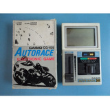 Mini Game Casio Cg-105 Auto Race 1982 - Com Caixa - Não Liga