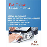 Liquidacion De Iva. Version Full. Aplicacion Web