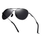  Lentes De Sol Para Hombres Aluminio Gafas Polarizadas Uv400