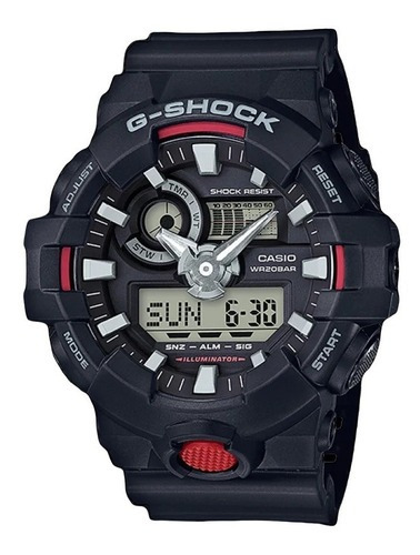 Reloj Casio G-shock Ga-700-1adr Hombre Analogo Digital