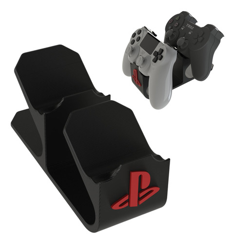 Suporte Controle Ps4 Xbox One Ps5 Pc Ps3 Headset De Mesa