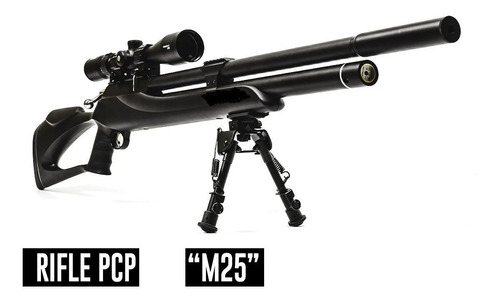 Rifle Pcp M25 + Bipode + Bombin /  Hiking Outdoor