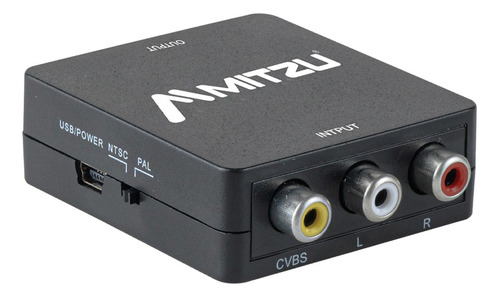 Convertidor Mini Av A Hdmi Con Entrada Rca Mhd-1024 Mitzu