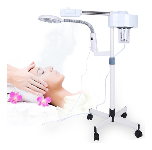 Máquina De Lámpara De Aumento Profesional Spa Facial Steamer