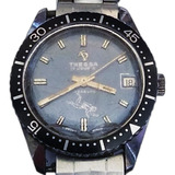 Reloj Tressa 17 Jewels Incabloc Sumergib Buceo Malla Ac Inox