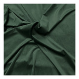 Tecido Suede Veludo Liso Paris Verde 4m X 1,40m Sofa Cortina