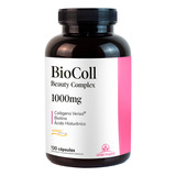 Biocoll - Colágeno Verisol + Biotina + Ácido Hialurônico - União Vegetal 120 Cápsulas