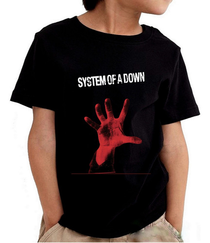 Camiseta System Of A Down As Camisa Modelo Infantil M1