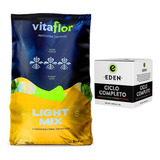 Sustrato Vitaflor Lightmix 50l Ciclo Completo Eden 125ml