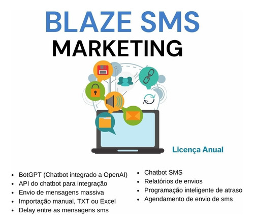 Sms Marketing Saas Para Marketing E Vendas + Brindes