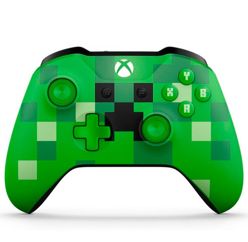 Controle Sem Fio Xbox One Minecraft Creeper