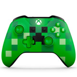 Controle Sem Fio Xbox One Minecraft Creeper