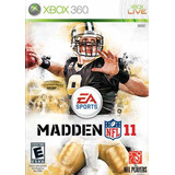 Videojuego De Xbox 360 - Nfl Madden 11 (solo Disco)