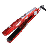 Plancha De Cabello Portátil Ergonómico Cerámica  Rojo 220v